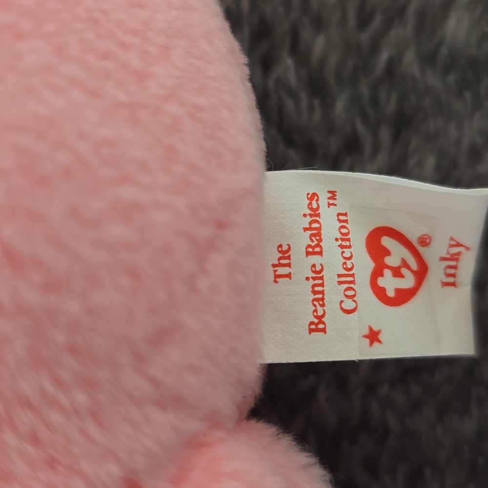 Inky 🐙4th/3rd Gen Ty Beanie Baby Octopus🐙 Toy Rare Collectible NWT PVC Pellets - Picture 7 of 12